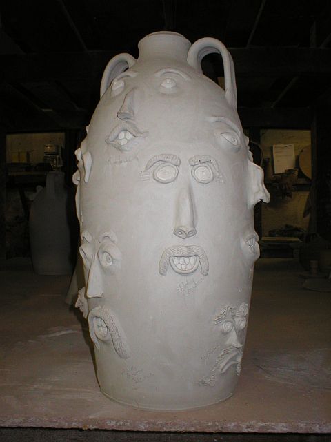 Luck Legacy 2008 auction face jug